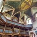 Striking ceiling of Löwenstein family chapel
